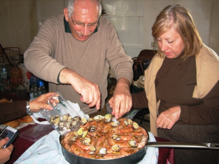 In campagna dal socio Cuffaro