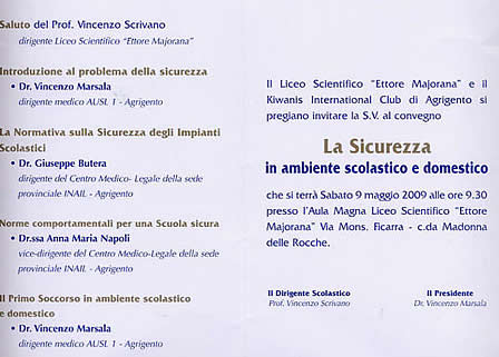 Incontro sulla sicurezza